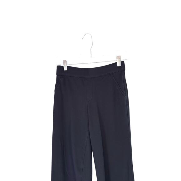 Spanx Black Basic Pull On Stretch Shaping The Perfect Wide Leg Pants Size XS - Picture 2 of 12